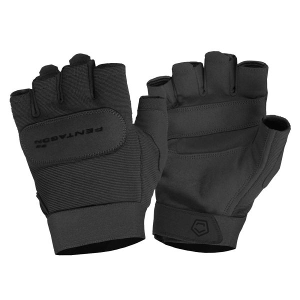 Ανδρικά Ημιδακτύλια Γάντια Pentagon Duty Mechanic P20010-SH Μαύρο – Tactical & Outdoor Χρήσης