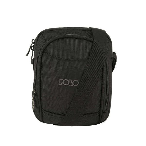 Ανδρικό Τσαντάκι Ώμου POLO 907070 Μαύρο | Urban & Ελαφρύ – Οργάνωση & Ασφάλεια
