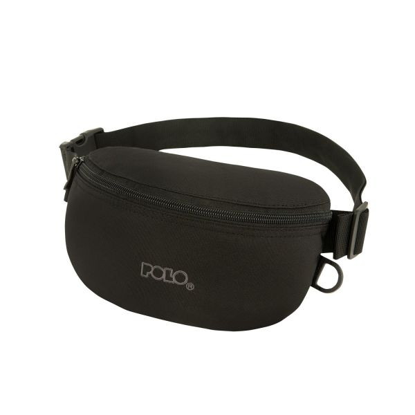 Ανδρικό Τσαντάκι Μέσης POLO 908854 Μαύρο Minimal για Καθημερινή Χρήση – Πρακτικό & Ελαφρύ