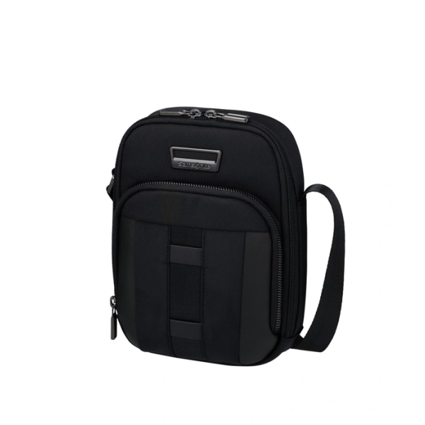 Premium Ανδρικό Τσαντάκι Ώμου Samsonite Urban Eye 150046 Μαύρο | Αδιάβροχο με Θήκη Smartphone | Εξαιρετικής Ποιότητας