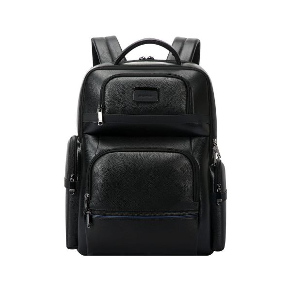 Δερμάτινο Σακίδιο Πλάτης Bopai 61-129171 Μαύρο – Laptop 15,6”, 25L – Premium Business Backpack με USB