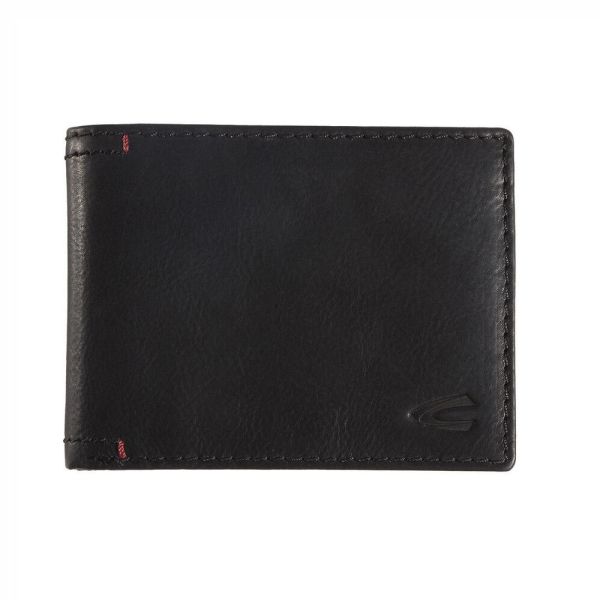Δερμάτινο Ανδρικό Πορτοφόλι Camel Active Salamanca 181-703-60 Μαύρο με RFID Προστασία & Premium Δέρμα