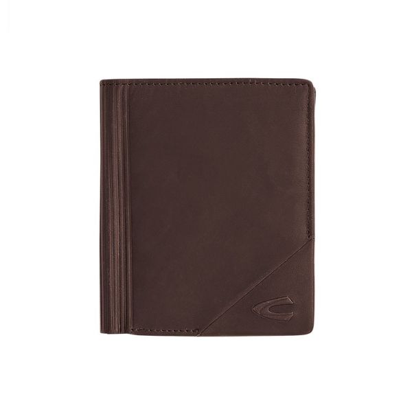 Δερμάτινο Πορτοφόλι Όρθιο Camel Active Taiga 404-705-29 Καφέ Σκούρο