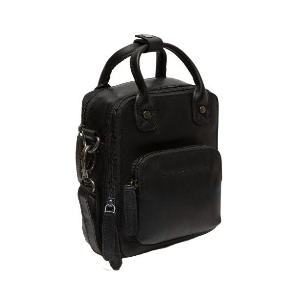 Δερμάτινο Τσαντάκι Ώμου CHESTERFIELD C48.117500 Black Morena