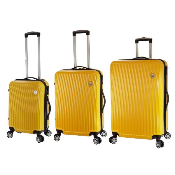Βαλίτσα RCM 2062 SET3 κίτρινο
