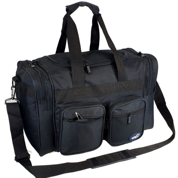 Σακ Βουαγιάζ XS Seagull PD11 43x24x29cm Μαύρο 20L – με 4 Τσέπες, Ιδανικό για Κολυμβητήριο & Καμπίνα