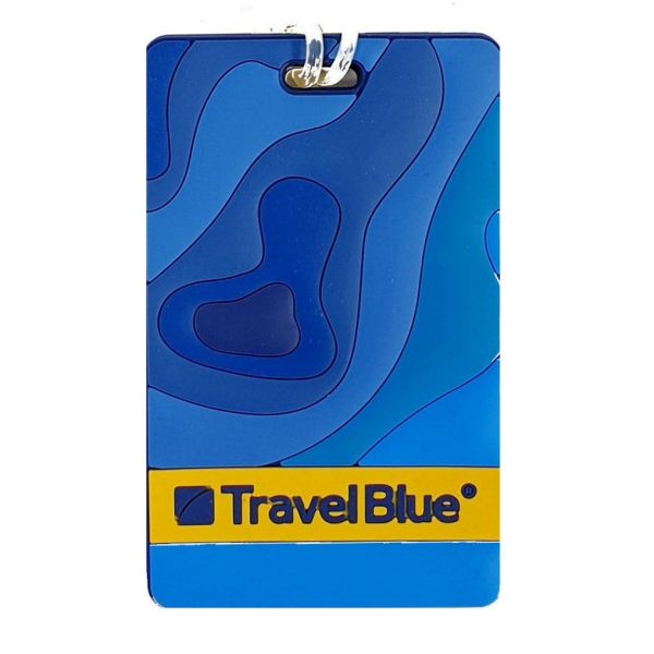 Ετικέτα Βαλίτσας TRAVEL BLUE 104 Μπλε με Έντονο Χρώμα – Ξεχώρισε τη Βαλίτσα σου