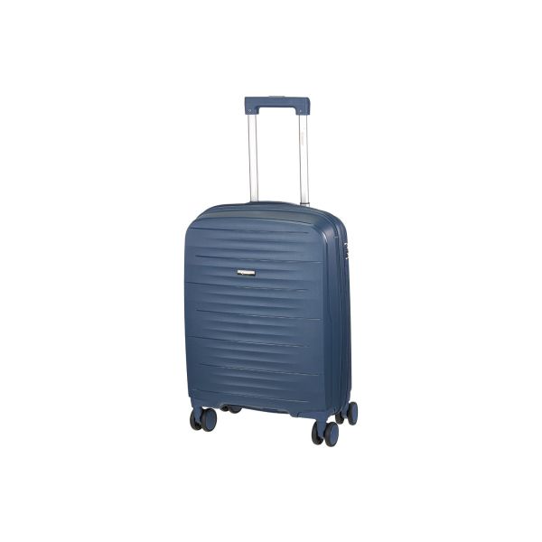 Βαλίτσα Καμπίνας XPLORER 178-20 Μπλε 55cm – Πολυπροπυλένιο με TSA, Ελαφριά & Ανθεκτική – Cabin Friendly