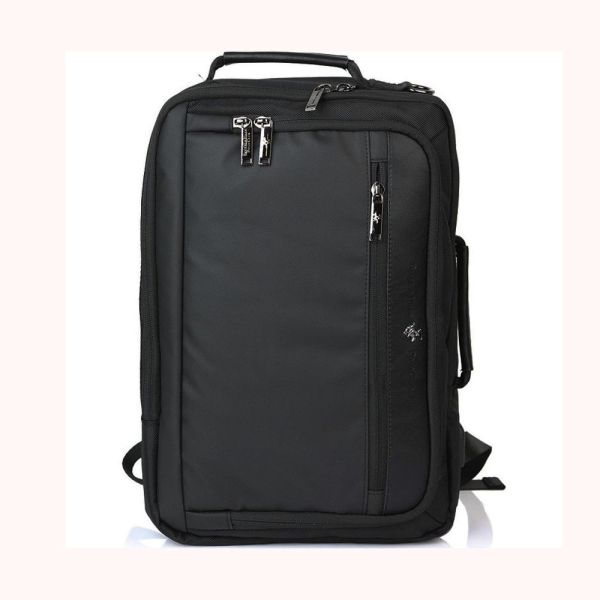 Σακίδιο Πλάτης & Ώμου 2-σε-1 Polo Club BH-1373 Μαύρο | Business για Laptop 15