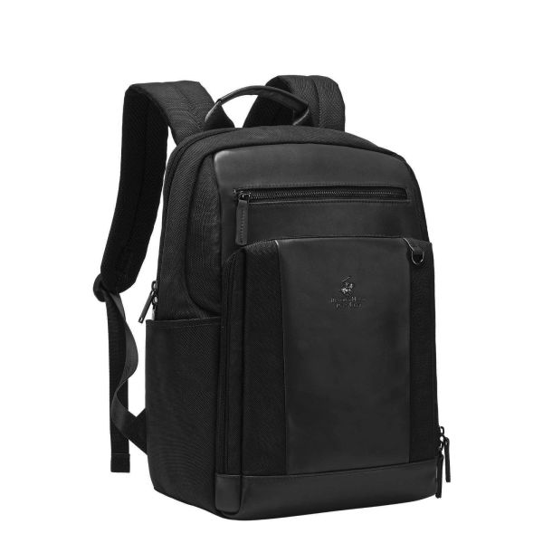 Σακίδιο Πλάτης POLO CLUB BH-8494 Μαύρο  – Κομψό με Θήκη Laptop 15,6