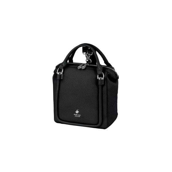 Premium Μαύρο Γυναικείο Backpack Beverly Hills Polo Club BH-4502 με Λαβές Χειρός & Ώμου