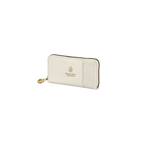 Καλοκαιρινό Λευκό Πορτοφόλι Beverly Hills Polo Club BH-4567 (12 Κάρτες)