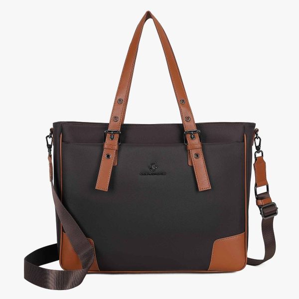 Κομψή Γυναικεία Επαγγελματική Τσάντα Laptop Beverly Hills Polo Club BH-4731 Καφέ
