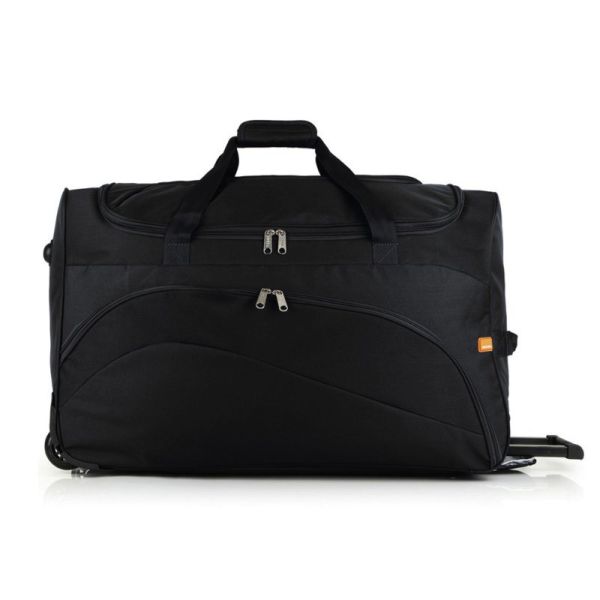 Σακβουαγιάζ με Ρόδες Μεσαίο 66cm Gabol Week Eco 122347 Μαύρο 87L - Premium Ποιότητα & Αδιάβροχο