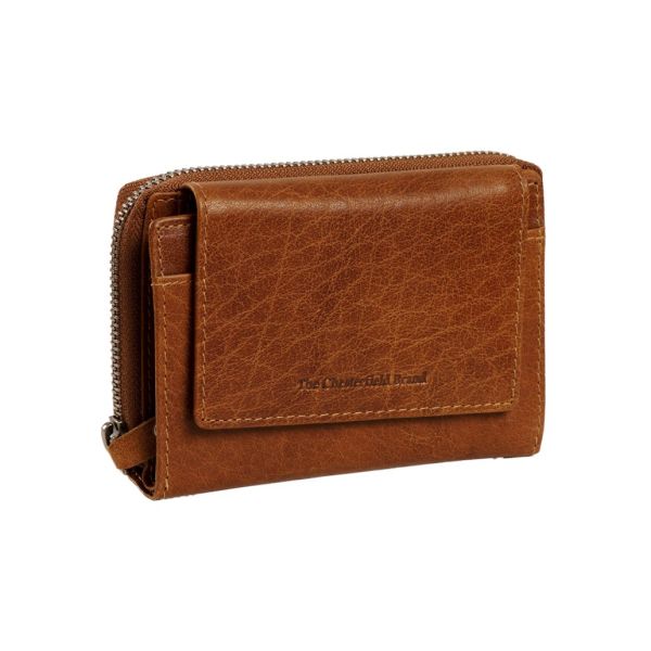 Γυναικείο Δερμάτινο Πορτοφόλι Chesterfield Hanoi C08.037231 Κονιάκ με RFID Προστασία – Premium Wax Pullup Δέρμα