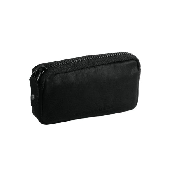 Δερμάτινη Κλειδοθήκη Chesterfield Corey C08.041300 Μαύρο – Premium Δέρμα – Compact για Κλειδιά & Κάρτες