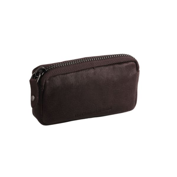 Δερμάτινη Κλειδοθήκη Chesterfield Corey C08.041301 Καφέ – Premium Δέρμα – Compact για Κλειδιά & Κάρτες