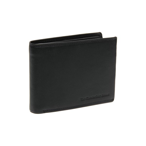 Δερμάτινο Ανδρικό Πορτοφόλι Chesterfield Hendrick C08.052900 Μαύρο με RFID Προστασία – Premium Soft Nappa Δέρμα