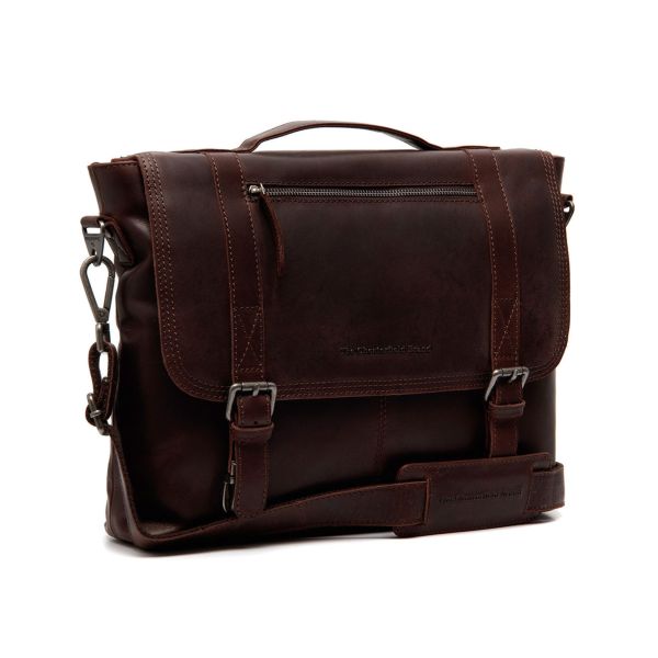 Δερμάτινη Επαγγελματική Τσάντα Chesterfield Vento C40.109201 Καφέ – Vintage Δέρμα & Premium Ποιότητα