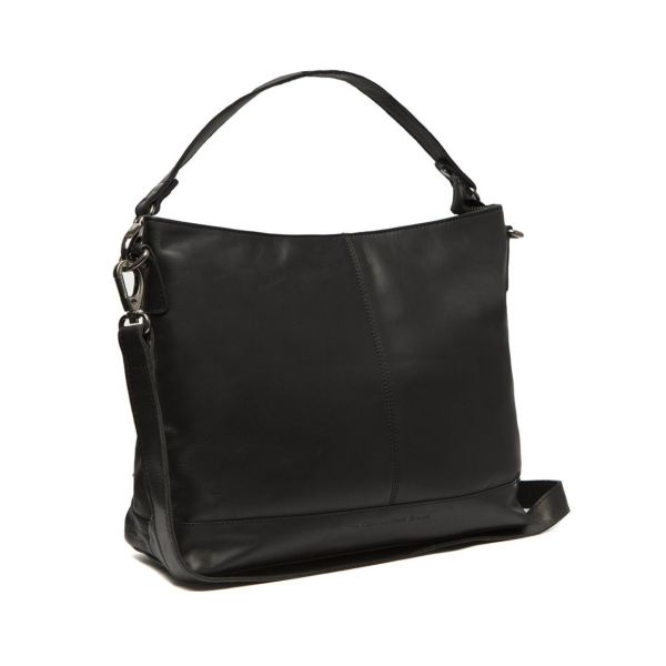 Δερμάτινη Γυναικεία Τσάντα Ώμου Chesterfield Amelia C48.046800 Μαύρο – Premium Wax Pull-Up Δέρμα