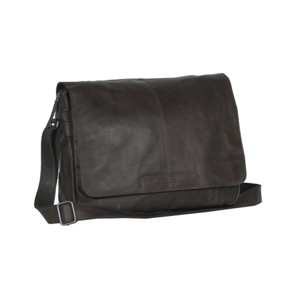 Δερμάτινος Χαρτοφύλακας – Ταχυδρόμου Chesterfield C48.055201 Καφέ Richard – Premium Pull-Up Δέρμα