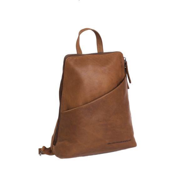Γυναικείο Δερμάτινο Backpack από Pull-Up Δέρμα Chesterfield Claire C58.023531 Κονιάκ – Premium Vintage Design