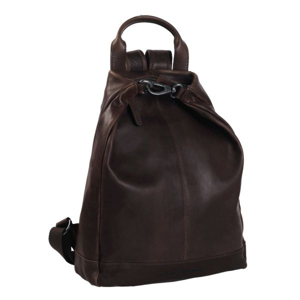 Γυναικείο Δερμάτινο Σακίδιο Πλάτης Chesterfield Saar C58.026101 Καφέ – Premium, Κομψό Στυλ για Πόλη & Γραφείο