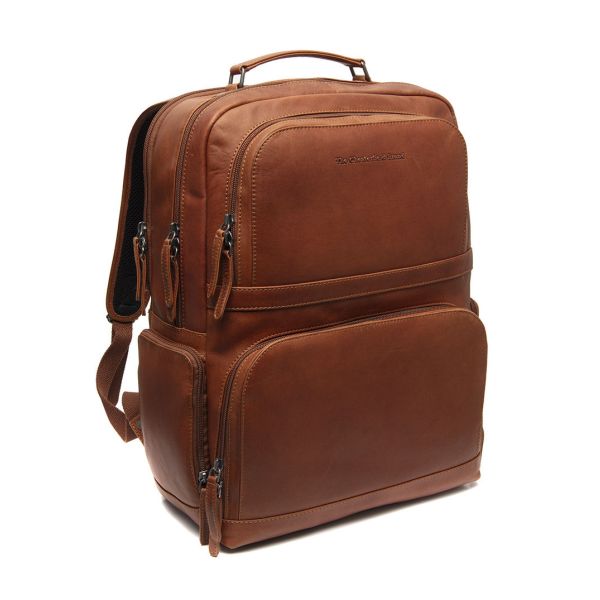 Δερμάτινο Σακίδιο Πλάτης Chesterfield Lennox C58.071131 Κονιάκ – Πολυτελές Laptop 15,6'' Backpack