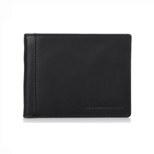 Δερμάτινο Ανδρικό Πορτοφόλι Chesterfield C08.0201A00 Μαύρο με RFID Προστασία από Wax Pull Up Δέρμα – Vintage