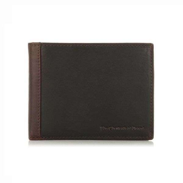 Δερμάτινο Ανδρικό Πορτοφόλι Chesterfield C08.0201A01 Καφέ με RFID Προστασία από Wax Pull Up Δέρμα – Vintage
