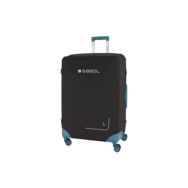 Κάλυμμα Βαλίτσας Μεγάλης Gabol 800057 Μαύρο (72-79cm) | Αδιάβροχο Spandex | Προστασία στο Αεροδρόμιο