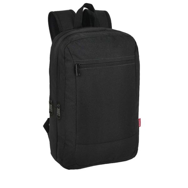 Σακίδιο Πλάτης Gabol Division 413055 Μαύρο 19.6L με Θήκη Laptop 15.6