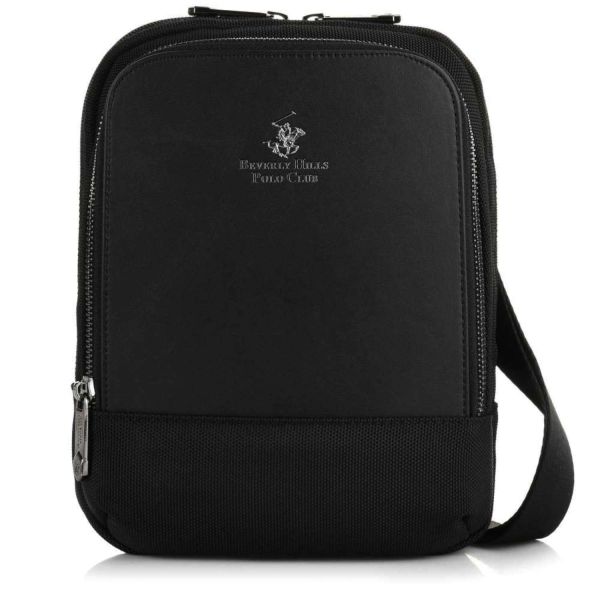 Τσαντάκι Ώμου POLO CLUB BH-8460-μαύρο