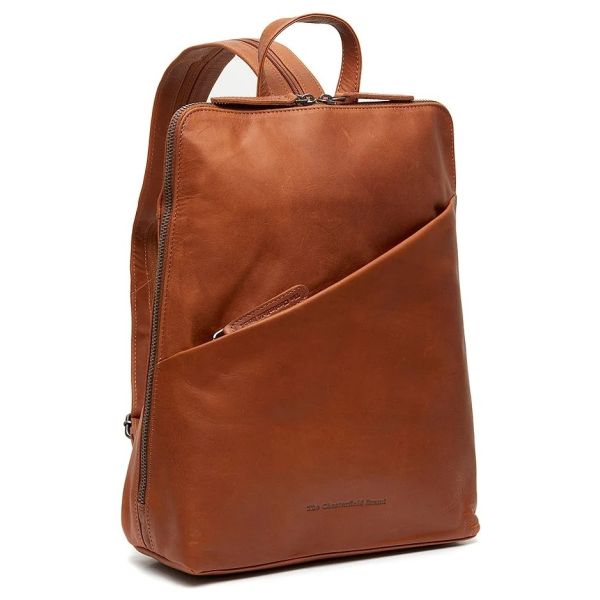 Γυναικείο Δερμάτινο Σακίδιο Πλάτης Chesterfield Amanda C58.014731 Κονιάκ | Κομψό & Premium Backpack