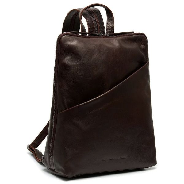 Γυναικείο Δερμάτινο Σακίδιο Πλάτης Chesterfield Amanda C58.014701 Καφέ | Κομψό & Premium Backpack
