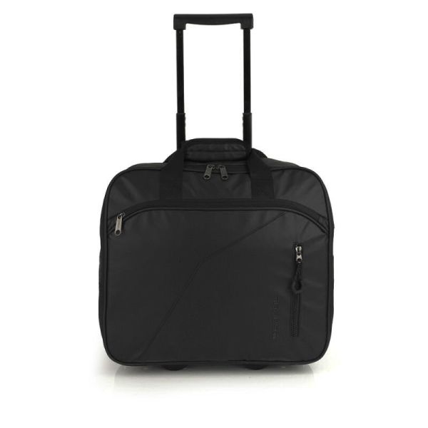 Τροχήλατη Τσάντα Καμπίνας Pilot Gabol Canada 40cm 22L Μαύρη – 100% Αδιάβροχη