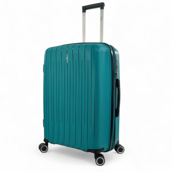 Μεσαία Σκληρή Βαλίτσα RAIN RB80152 Πετρόλ 65εκ 70L |Άθραυστο Πολυπροπυλένιο | Check-in 23 Κιλών