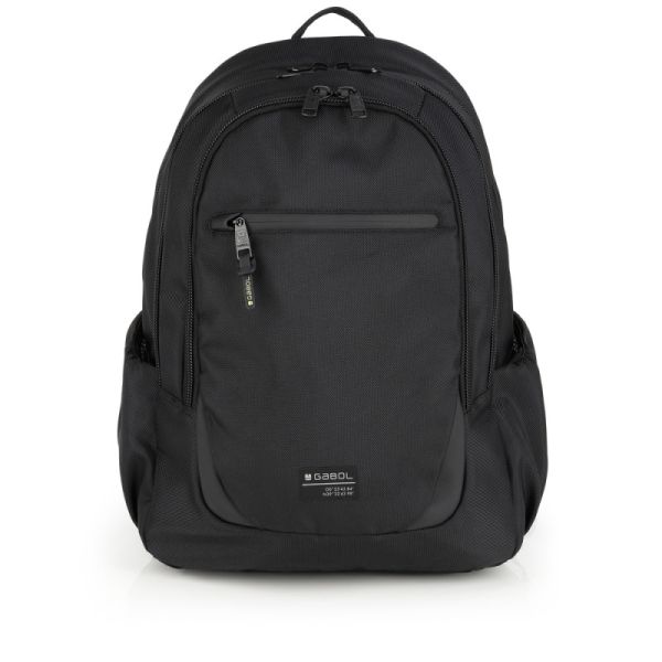 Σακίδιο Πλάτης Gabol Panther 236941 Μαύρο Αδιάβροχο 22L με Laptop 15.6
