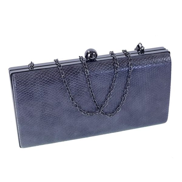 Βραδυνό Τσαντάκι Clutch OEM 3606-JQ Γκρι