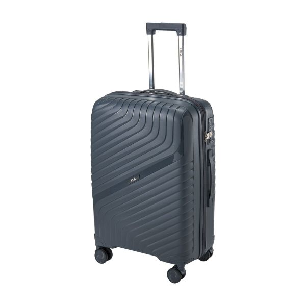 Μεσαία Βαλίτσα 67x45x26 RCM 139 Γραφίτης 75L | Άθραυστο Πολυπροπυλένιο | για Check-in Έως 23 Κιλά Αεροδρομίου