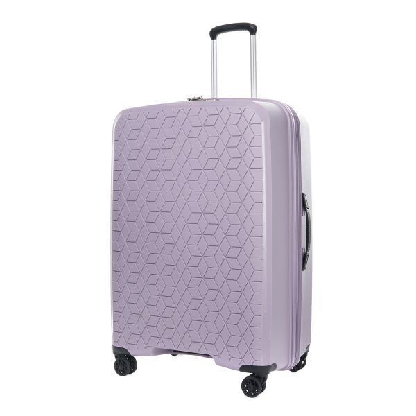 Βαλίτσα Μεγάλη 78x53x32 Verage Diamond 18106 Λιλά 130L | Άθραυστη, Premium Ποιότητα για 23-32kg