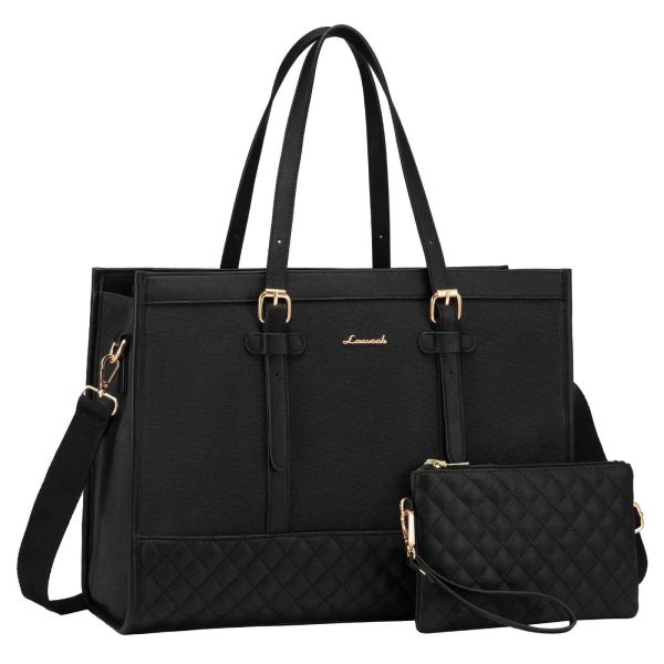 Γυναικείο Σετ Τσάντας Lovevook WB3013 Μαύρο 26L | Laptop 15.6