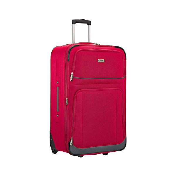 Βαλίτσα Μεγάλη XPLORER 2915-28 Κόκκινο 75x45x27 | με 2 Ρόδες & Επέκταση