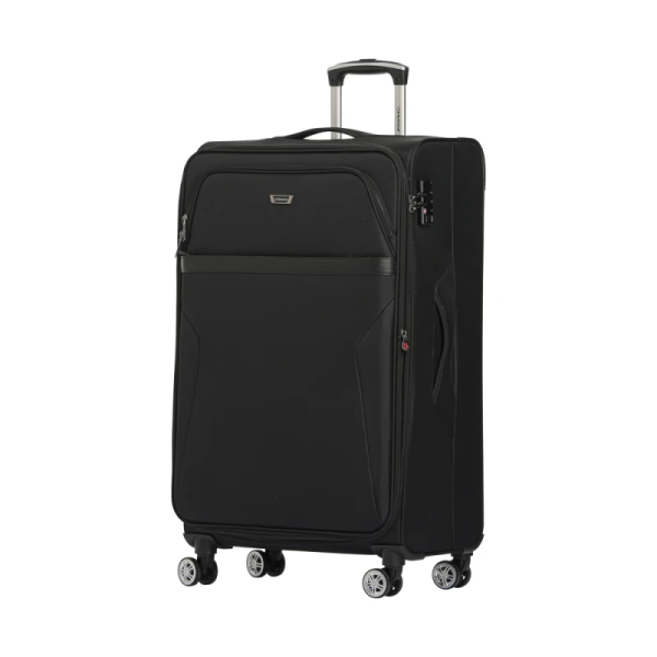 Μεγάλη Βαλίτσα 78x46x30 Υφασμάτινη Diplomat ZC998 Μαύρο – 110 Λίτρα, 3.4kg | 4 Ρόδες & Κλειδαριά, Ιδανική για 23+ Κιλά