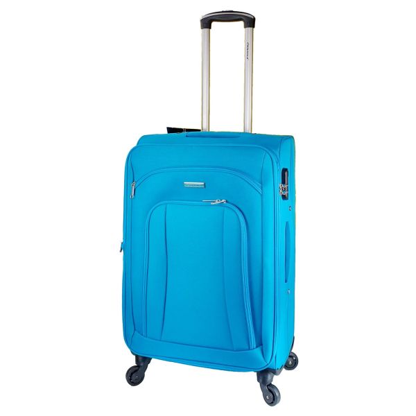 Βαλίτσα DIPLOMAT ZC444-M 68 μεσαία light-blue