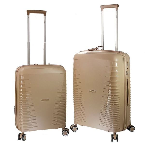  Βαλίτσα Μικρή+Μεσαία RAIN RB8018-SET2-Gold