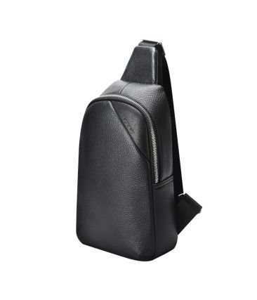 Δερμάτινο Τσαντάκι Χιαστί BOPAI 11-122901 Μαύρο | Crossbody από Γνήσιο Δέρμα | Με Πολλαπλές Θήκες