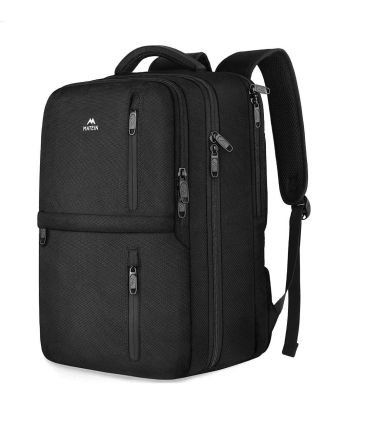 Σακίδιο Πλάτης Καμπίνας Matein 1197 40L Μαύρο με Θήκη Laptop 17”, USB Θύρα & με Θήκη Παπουτσιών