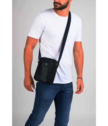 Ανδρικό Τσαντάκι Ώμου Beverly Hills Polo Club BH-1182 Μαύρο – Θήκη Tablet 8” – Κομψό & Πρακτικό