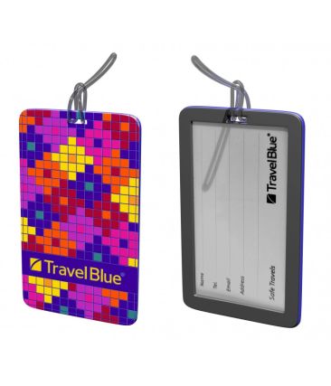 Ετικέτα Βαλίτσας TRAVEL BLUE 101 Πολύχρωμη με Γερό Δέσιμο – Ξεχώρισε τη Βαλίτσα σου